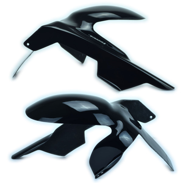 Pyramid Plastics Pyramid hugger | gloss black | kawasaki zzr 1100 1990>2001